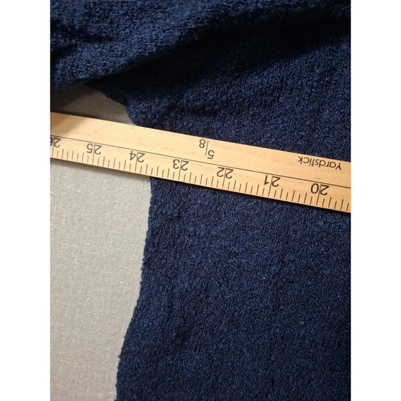 Vintage Ron Chereskin Sweater Men XL Navy Blue 80s Oversized Knit  USA Made - Picture 5 of 5